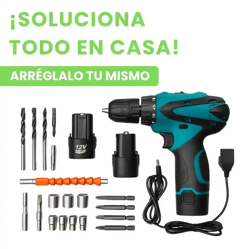 Taladro 18V profesional + Colector de Regalo