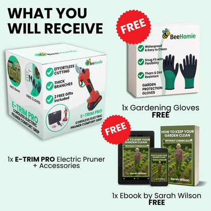 E-Trim PRO | Top Rated Cordless Pruning Shears