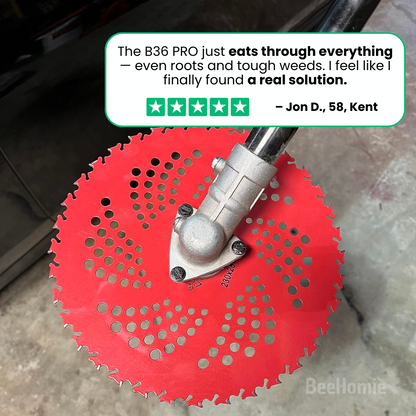 B36 PRO | The Indestructible Multifunction Brushcutter Disc
