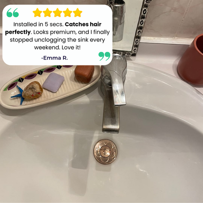 SMARTPOP | Drain Stopper With Built-in Filter