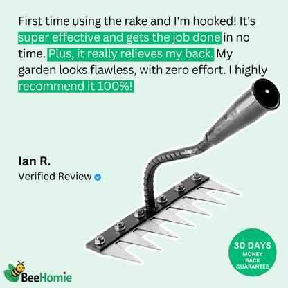 Ultra-Efficient Heavy-Duty Weeding Rake