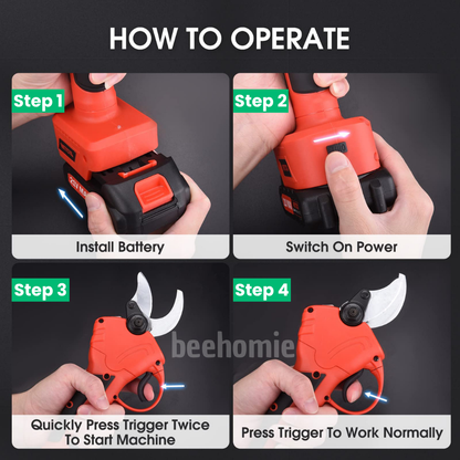 E-Trim PRO | Top Rated Cordless Pruning Shears