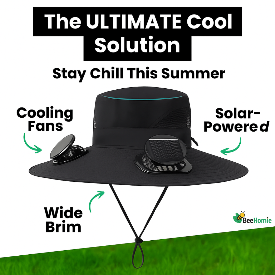 H35 PRO | The Solar-Powered Fan Hat