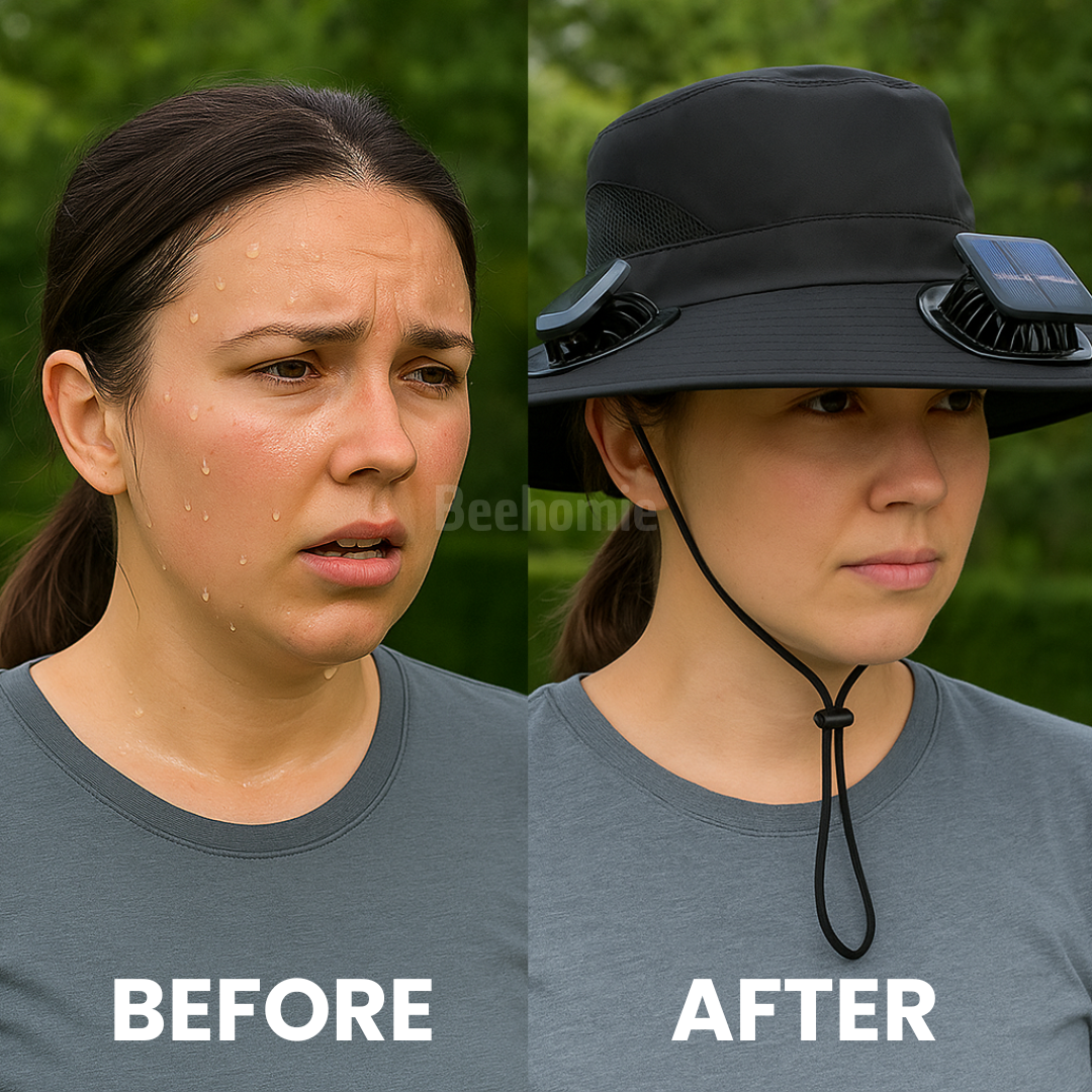 H35 PRO | The Solar-Powered Fan Hat