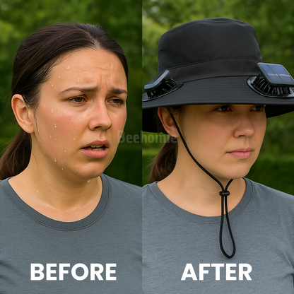 H35 PRO | The Solar-Powered Fan Hat