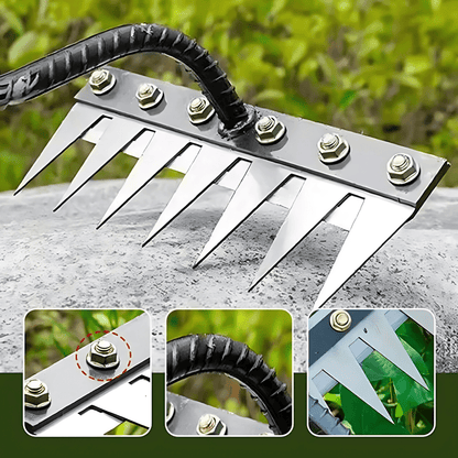 Ultra-Efficient Heavy-Duty Weeding Rake