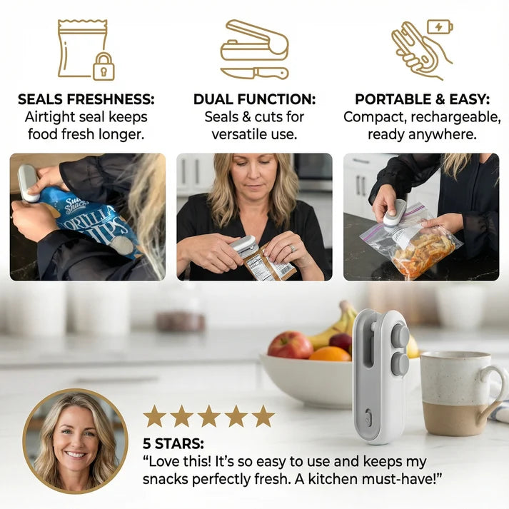 Dual-Function Mini Sealer